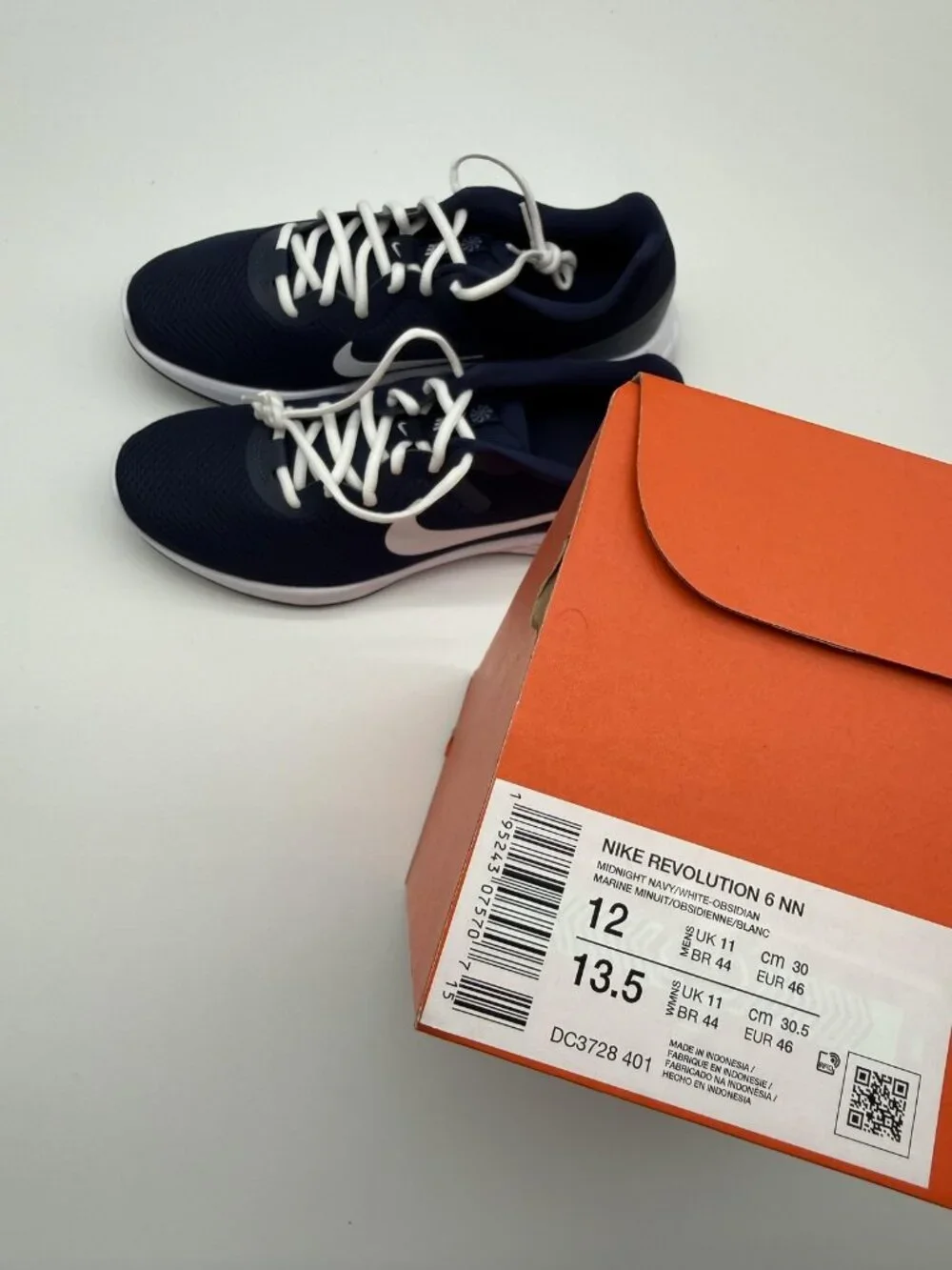 New Nike Revolution 6 NN Shoes Men's Size 12 Blue Running Sneakers DC3728 401